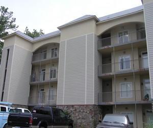 Outside of condos