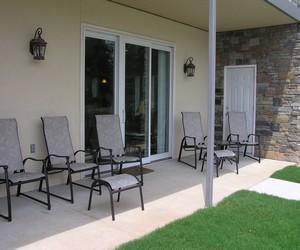 Patio area