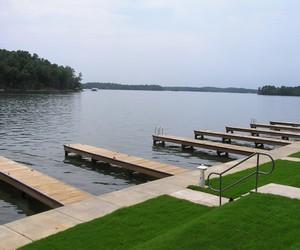 Water view and boat slips
