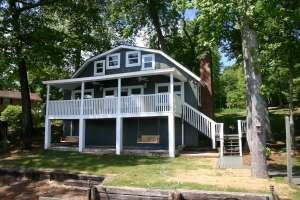 View of house from water