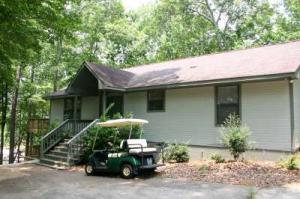 Street side with Golf Cart