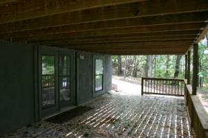 Covered patio