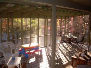 Screened in porch