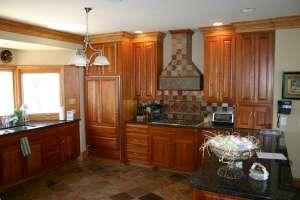 View of kitchen