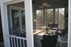 Screened porch