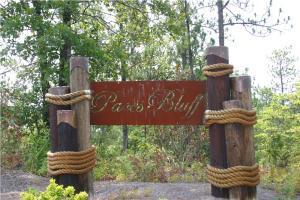 Paces Bluff Entrance Sign
