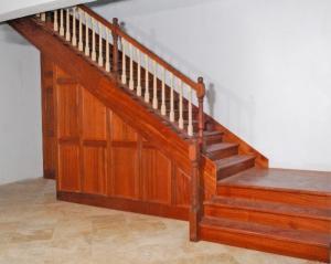 Mahogany Stairs