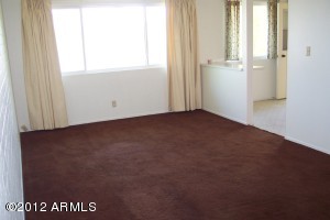 LIVING ROOM WITH DUAL PANE WINDOWS