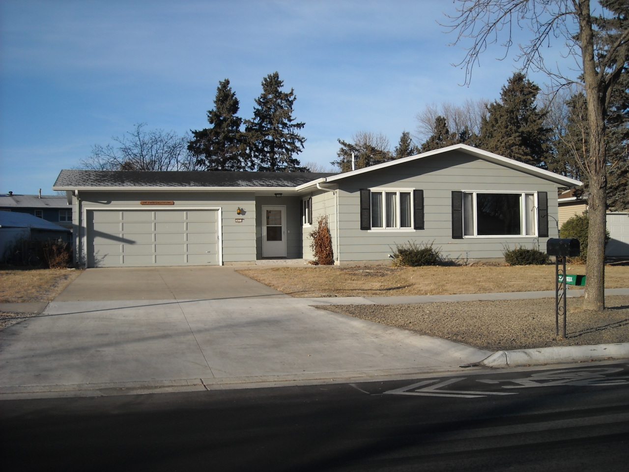 front of home