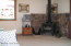 Family Room Wood Stove
