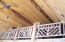 Close up of Ceiling and Loft Banisters