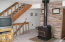 Wood Stove in Living Room Wood Stove in Living Room