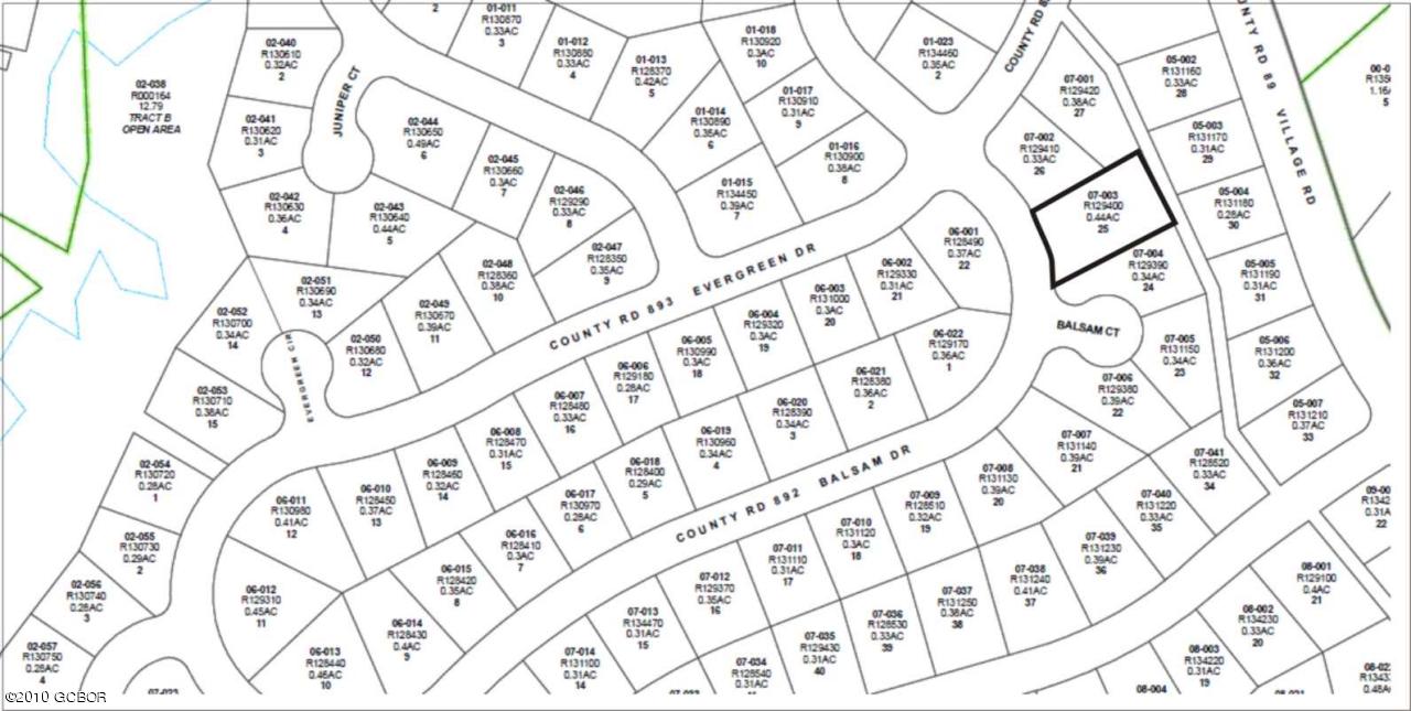 Large lot with views