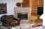 Close up of the Fireplace