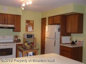 Kitchen pantry and desk area