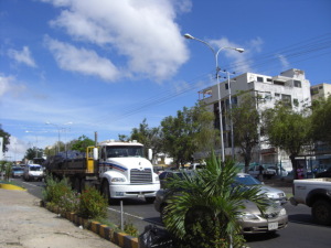 Vista desde el porton principal