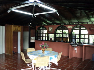 area interior de la churuata
