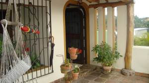Entrada principal de la casa