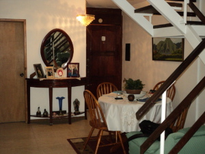 Entrada principal de la casa
