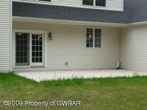 Rear Patio