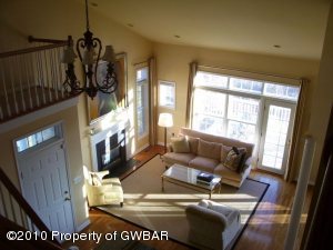 First Floor Family Room Overhead View
