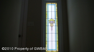 Stained glass window