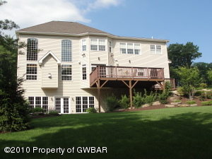 Rear of Property
